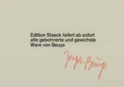 Edition Staeck liefert, Postkarte n. 11 dalla serie Original Grafik, serie D