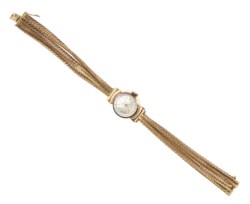 Gold lady's wristwatch, Girard Perregaux, circa 1950