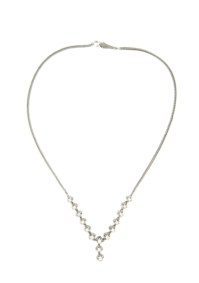 Collier in oro bianco 18kt