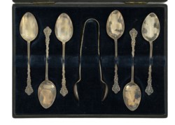 Set cucchiaini in argento