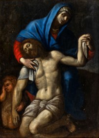 Scuola italiana del secolo XVII - Pietà