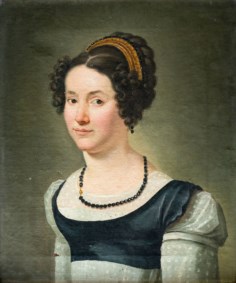 Italian school of the early XIX century - Portrait of a young dame