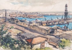 Aldo Raimondi (1902 - 1998) - Port of Barcelona ®