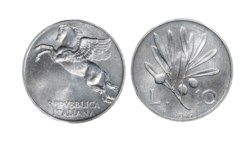 REPUBBLICA ITALIANA - Serie 4 valori 1947 (1, 2, 5 e 10 lire)