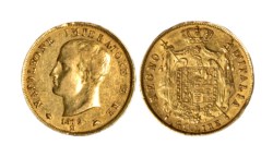 MILANO - NAPOLEONE I, Re d'Italia (1805-1814) - 40 lire 1812