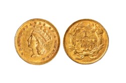 STATI UNITI D'AMERICA - 1 dollaro 1857