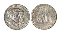 STATI UNITI D'AMERICA - ½ dollaro 1923 Huguenot-Walloon trecentenary