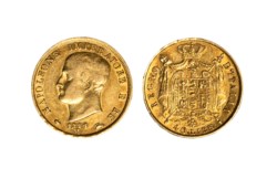 MILANO - NAPOLEONE I, Re d'Italia (1805-1814) - 40 lire 1814