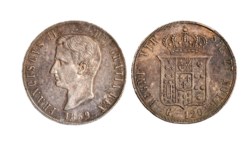 NAPOLI - FRANCESCO II (1859) - 120 grana 1859