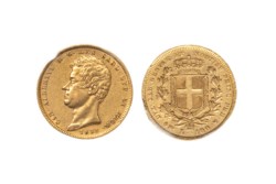 CARLO ALBERTO (1831-1849) - 100 lire 1833, Torino