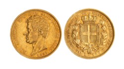 CARLO ALBERTO (1831-1849) - 100 lire 1835 Torino