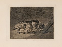 Francisco Goya (1746 - 1828) - Muertos recogidos, dalla serie I disastri della guerra