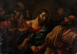 Scuola italiana del secolo XVIII - Cattura di Cristo