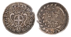 GENOVA - DOGI BIENNALI (III fase, 1637-1797) - 2,5 soldi 1671