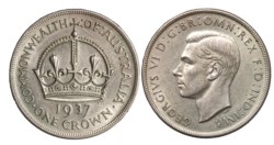 AUSTRALIA - GIORGIO VI (1936-1952) - Corona 1937