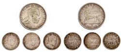 ETIOPIA - Menelik II (1889-1913) -  lotto 4 monete