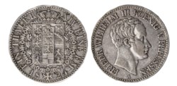 GERMANIA - PRUSSIA - FEDERICO GUGLIELMO III (1797-1840) - Thaler 1824 (A)