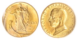 VITTORIO EMANUELE III (1900-1943) - 100 lire 1931 anno IX