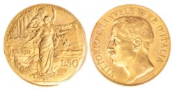 VITTORIO EMANUELE III (1900-1943) - 50 lire 1911