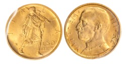 VITTORIO EMANUELE III (1900-1943) - 50 lire 1931 anno IX