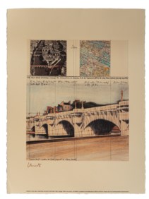 Pont Neuf, wrapped, project for Paris 1980