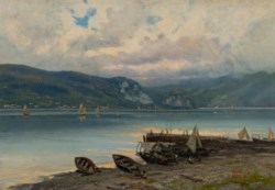 Lorenzo Gignous (1862 - 1958) - Lago Maggiore