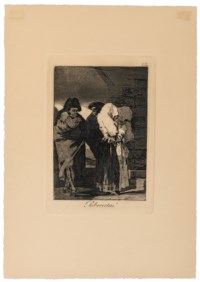 Francisco Goya (1746 - 1828) - Pobrecitas!, dalla serie I capricci