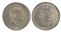 NAPOLI - FERDINANDO II (1830-1859) - Piastra 1851
