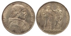 ROMA - PIO VIII (1829-1830) - Scudo 1830