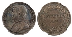 ROMA - PIO IX (1846-1870) - Scudo 1850