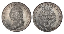 CARLO EMANUELE III (1730-1773) - Scudo da 6 lire 1765