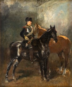 John Lewis Brown (Bordeaux, 16 agosto 1829 - Parigi, 14 novembre 1890) - Soldato a cavallo