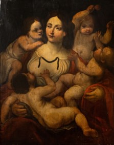 Scuola toscana del XVI secolo - Madonna col Bambino