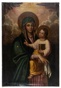 Girolamo Becucci detto Fra' Girolamo da Massa, notizie dal 1637/1640 - Madonna col Bambino