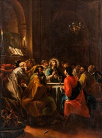 Scuola lombarda del XVII secolo - Ultima cena