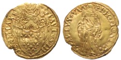 PAOLO III (1534-1549) - Scudo d'oro