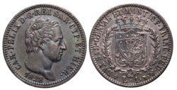 CARLO FELICE (1821-1831) - 1 lira 1828, Torino