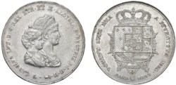 FIRENZE - REGNO D'ETRURIA - CARLO LUDOVICO (1803-1807) - Dena 1807