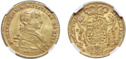 NAPOLI - FERDINANDO IV (1759-1816) - 6 ducati 1766