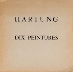 Hartung - Dix Peintures