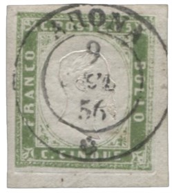Antichi Stati Italiani - Sardegna - 5 cent (13a)