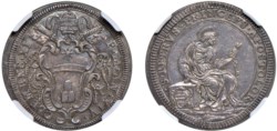 CLEMENTE XI, Gianfrancesco Albani (1700-1721) - Giulio 1714, an. XIV, Roma