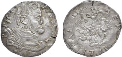 MESSINA - FILIPPO II (1556-1598) - 4 tarì 1558