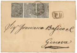 Antichi Stati Italiani - Parma - 10 cent (2 cat. 6.000)