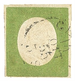 Antichi Stati Italiani - Sardegna - 1854 - 5 cent (7f cat.3500)