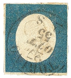 Antichi Stati Italiani - Sardegna - 1854 - 20 cent (8e cat.1400)