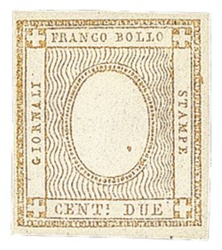 Prefilateliche - 1862 - 2 cent (10c-eb cat.1500)