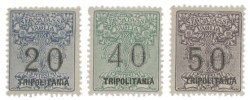 Colonie - Tripolitania - 1924 - Segnatasse Vaglia (1/6)