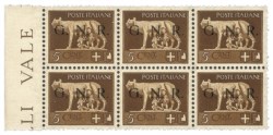 RSI - G.N.R. Brescia - 1943 - 5 cent (470/A)