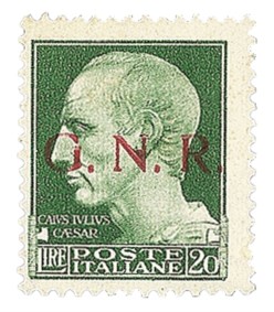 RSI - G.N.R. Brescia - 1943 - 20 lire (487/I)